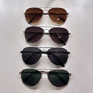 4 Pack Aviator Shades